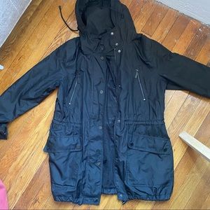 Black Raincoat Lightweight Michael Kors